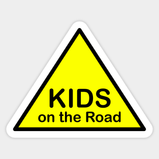 Kids on the road Sticker